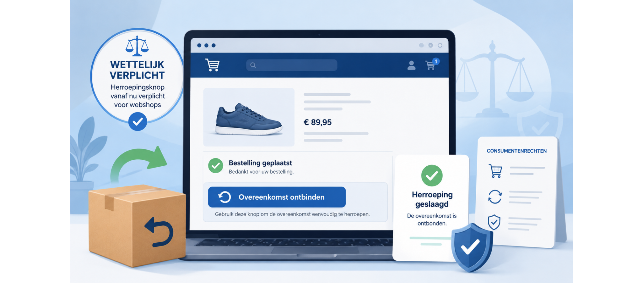 verplichte herroepingsknop voor webshops